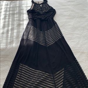 Black Art Deco style formal